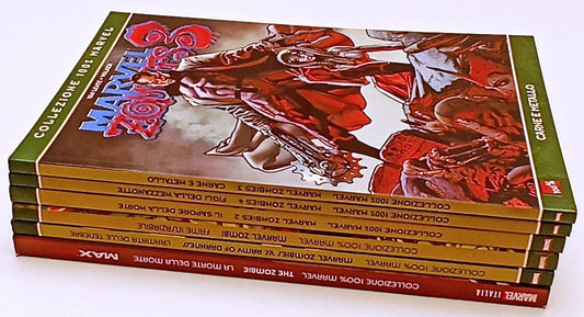 FV- COLLEZIONE 100% MARVEL ZOMBIES + MARVEL ZOMBI 6 VOLUMI - PANINI - B - F25
