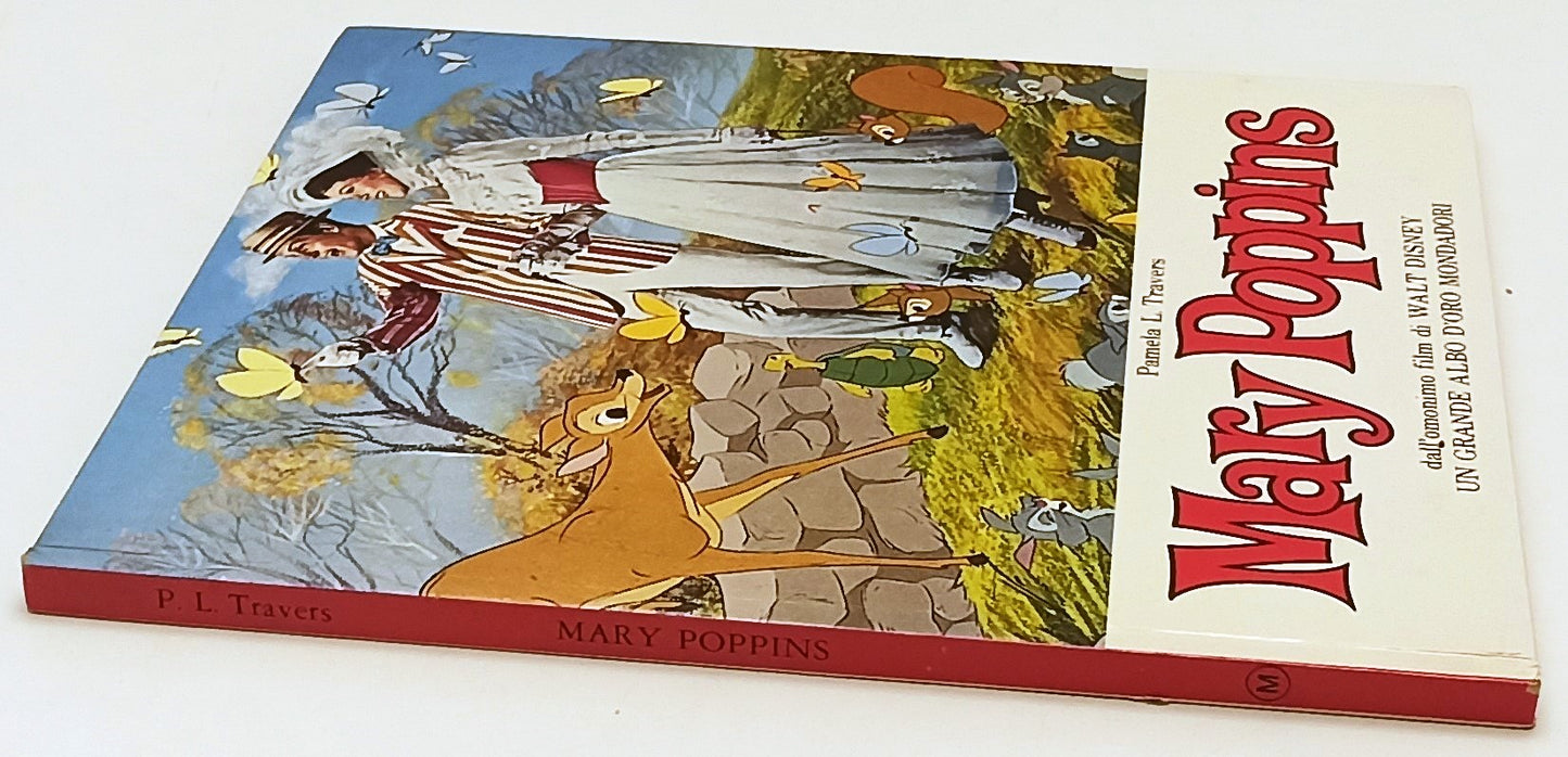 LB- MARY POPPINS WALT DISNEY - PAMELA TRAVERS - MONDADORI--- 1966- C- YFS651