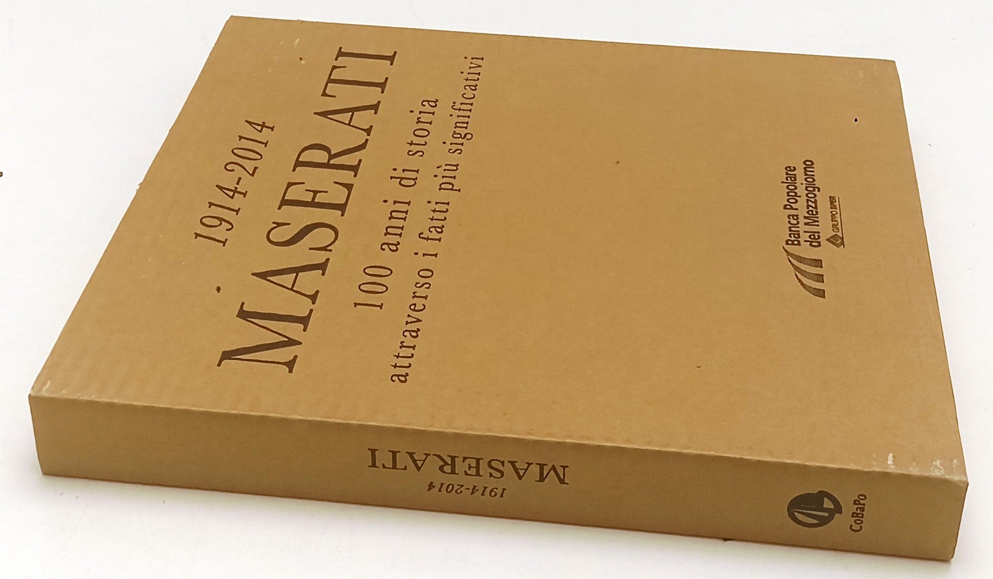 LZ- 1914/2014 MASERATI 100 ANNI STORIA - BUZZONETTI - CoBaPo--- 2013- CS- YFS460