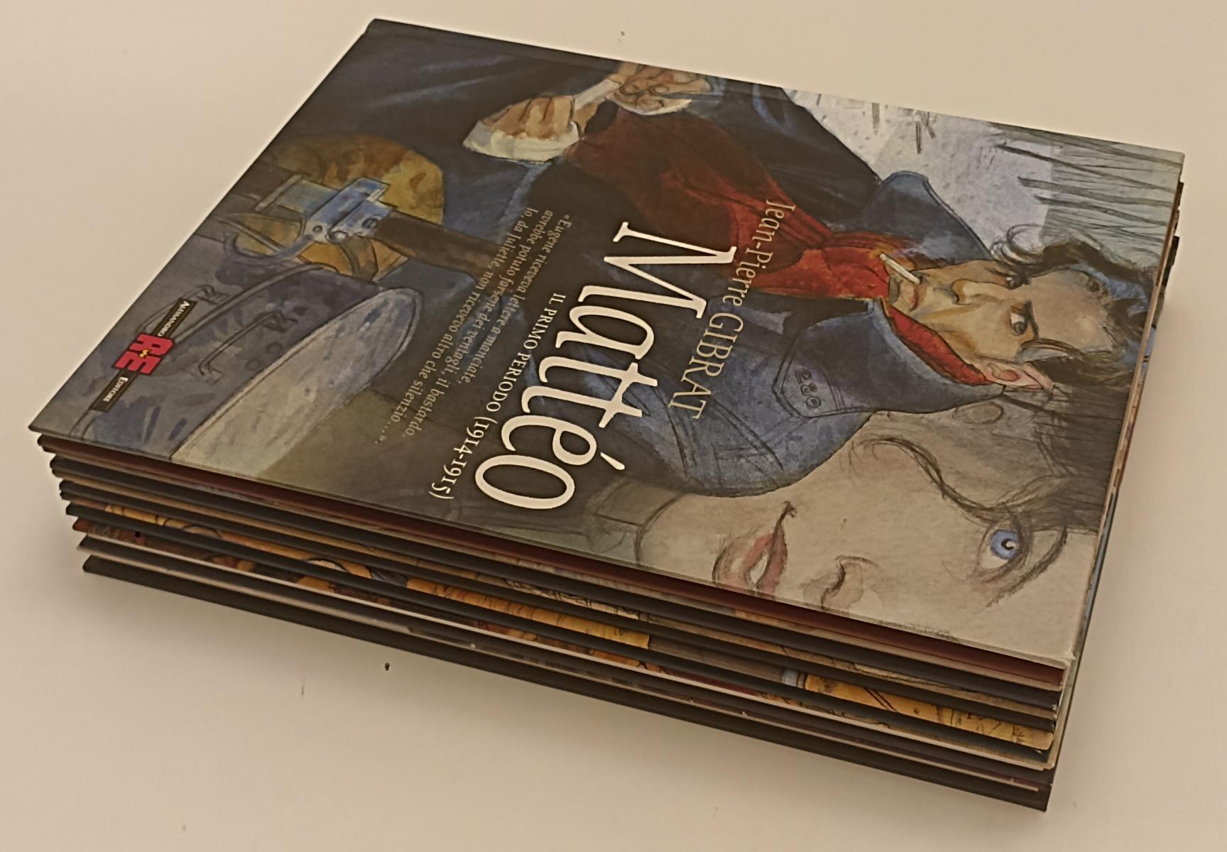FV- MATTEO VOLUMI 1/6 - JEAN-PIERRE GIBRAT - ALESSANDRO EDITORE -- C- B24