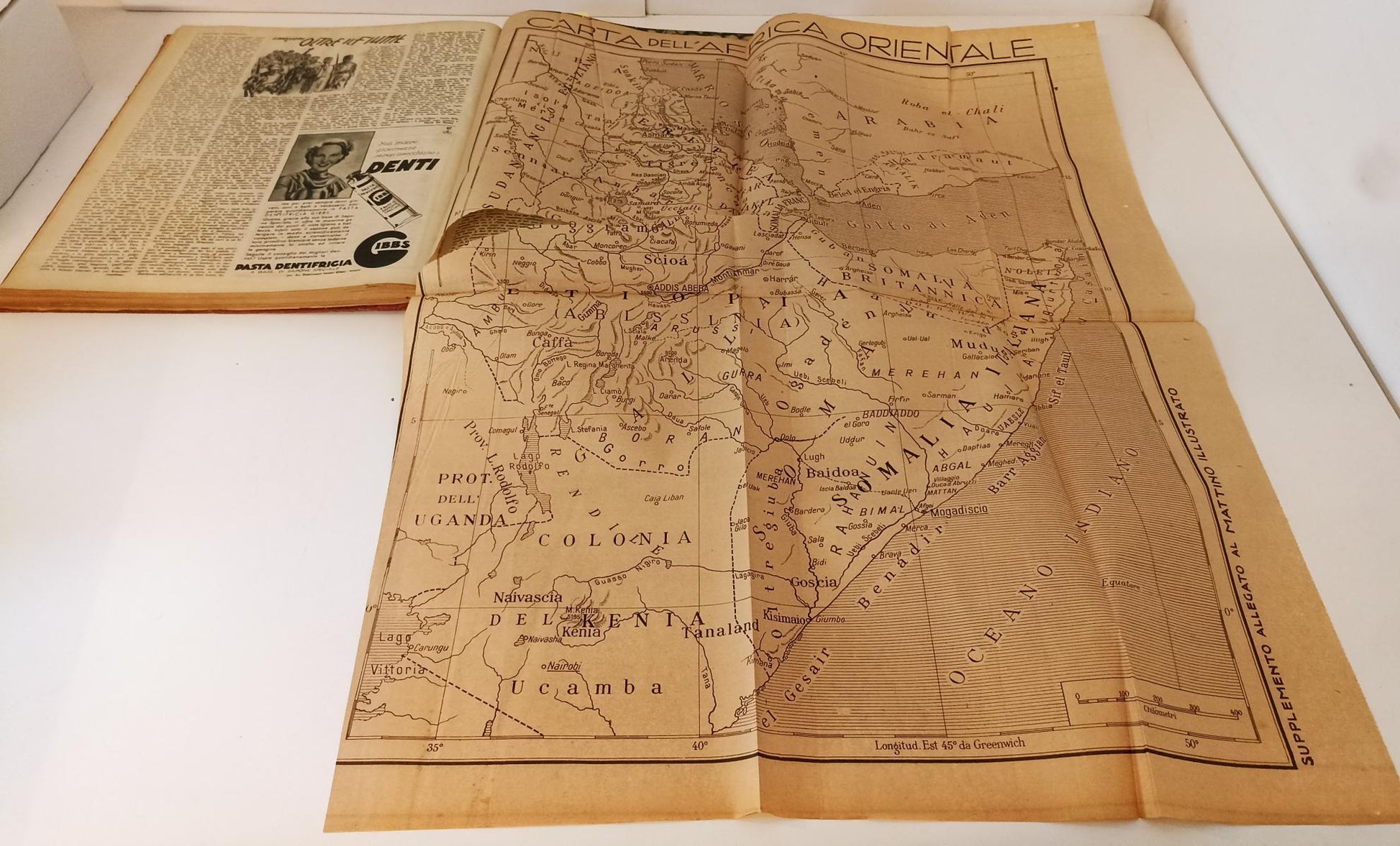LR- IL MATTINO ILLUSTRATO 1/53 ANNATA COMPLETA VOLUME RILEGATO CARTINE AFRICA - YFS