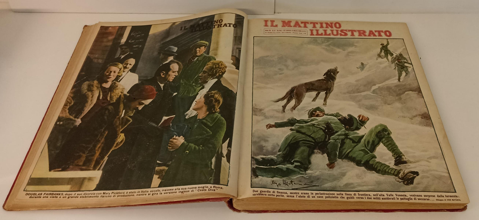 LR- IL MATTINO ILLUSTRATO 1/53 ANNATA COMPLETA VOLUME RILEGATO CARTINE AFRICA - YFS