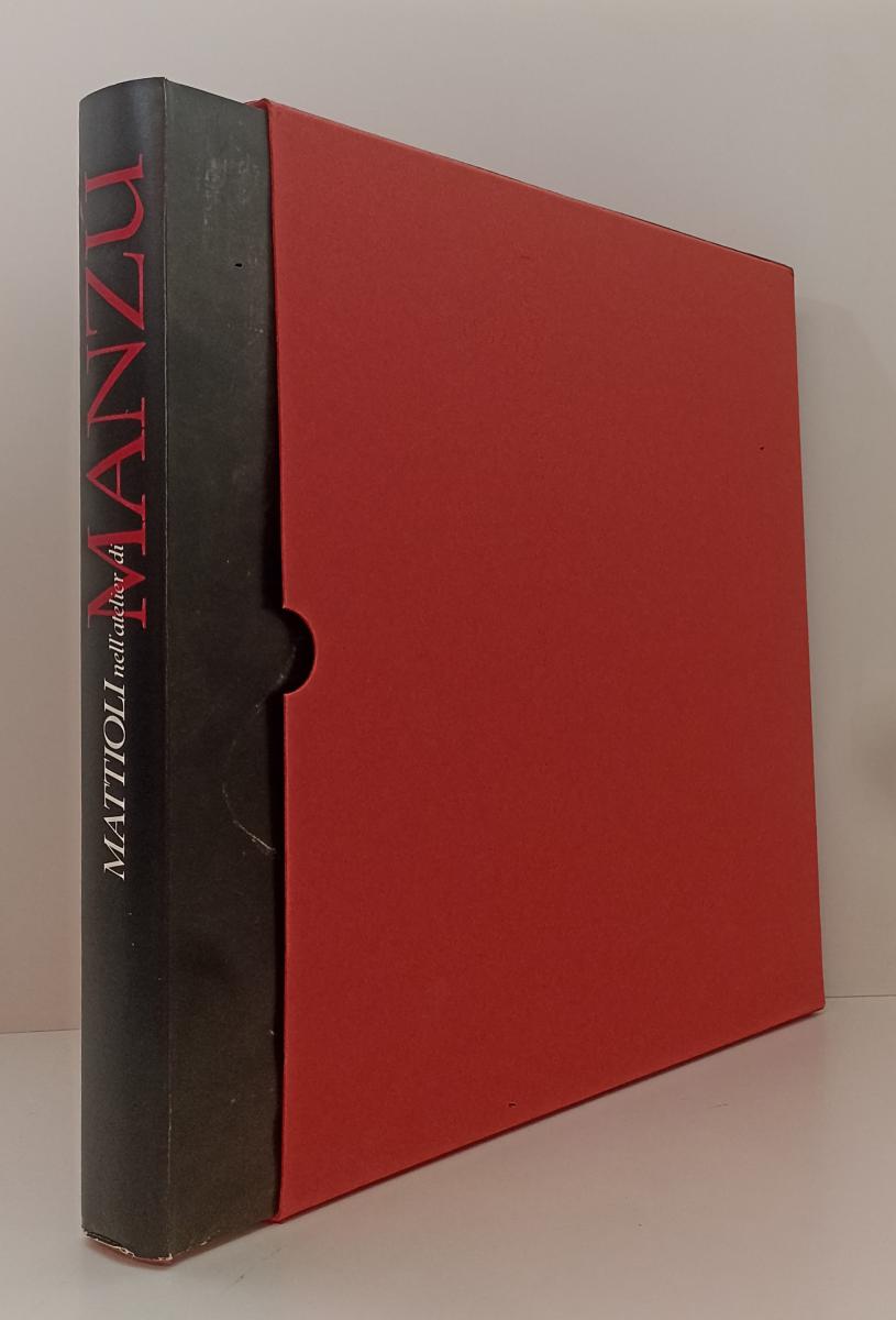 LT- CARLO MATTIOLI NELL'ATELIER DI MANZU -- FOGOLA --- 1972 - CS - XFS
