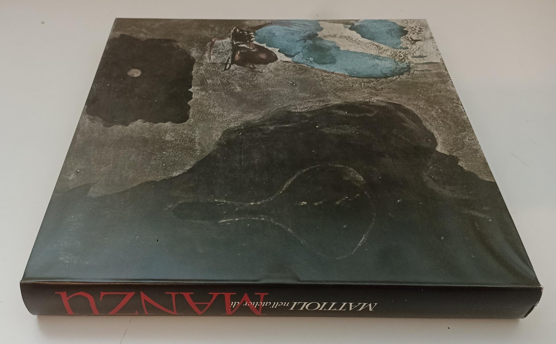 LT- CARLO MATTIOLI NELL'ATELIER DI MANZU -- FOGOLA --- 1972 - CS - XFS