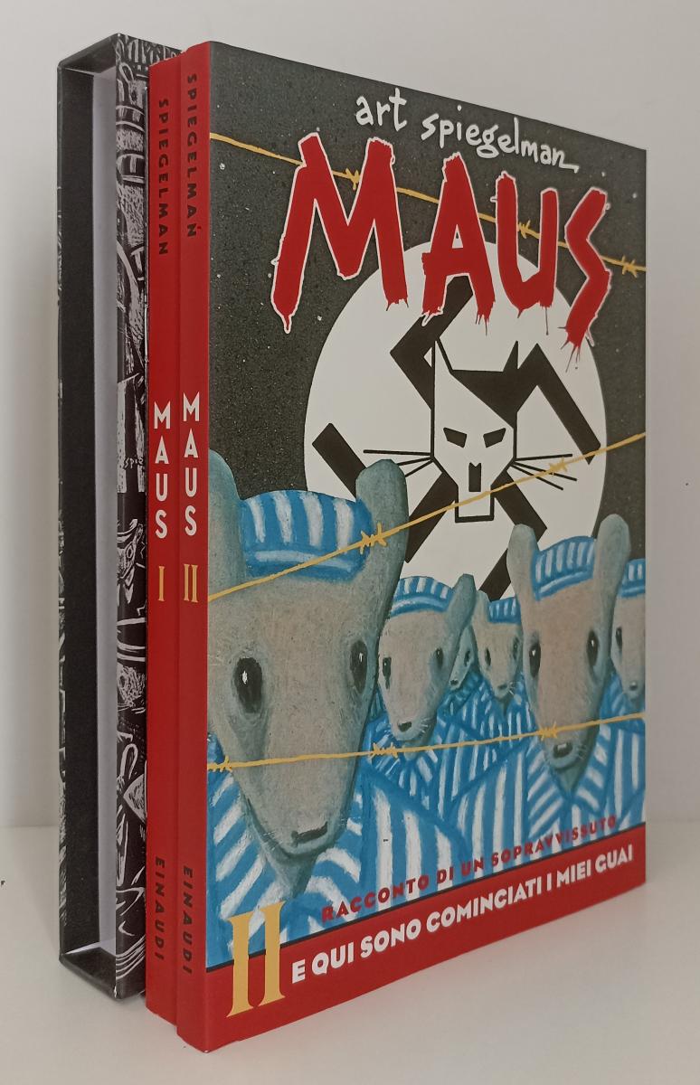 FV- MAUS COFANETTO VOLUMI I & II - ART SPIEGELMAN - EINAUDI - 2021 - B- F23