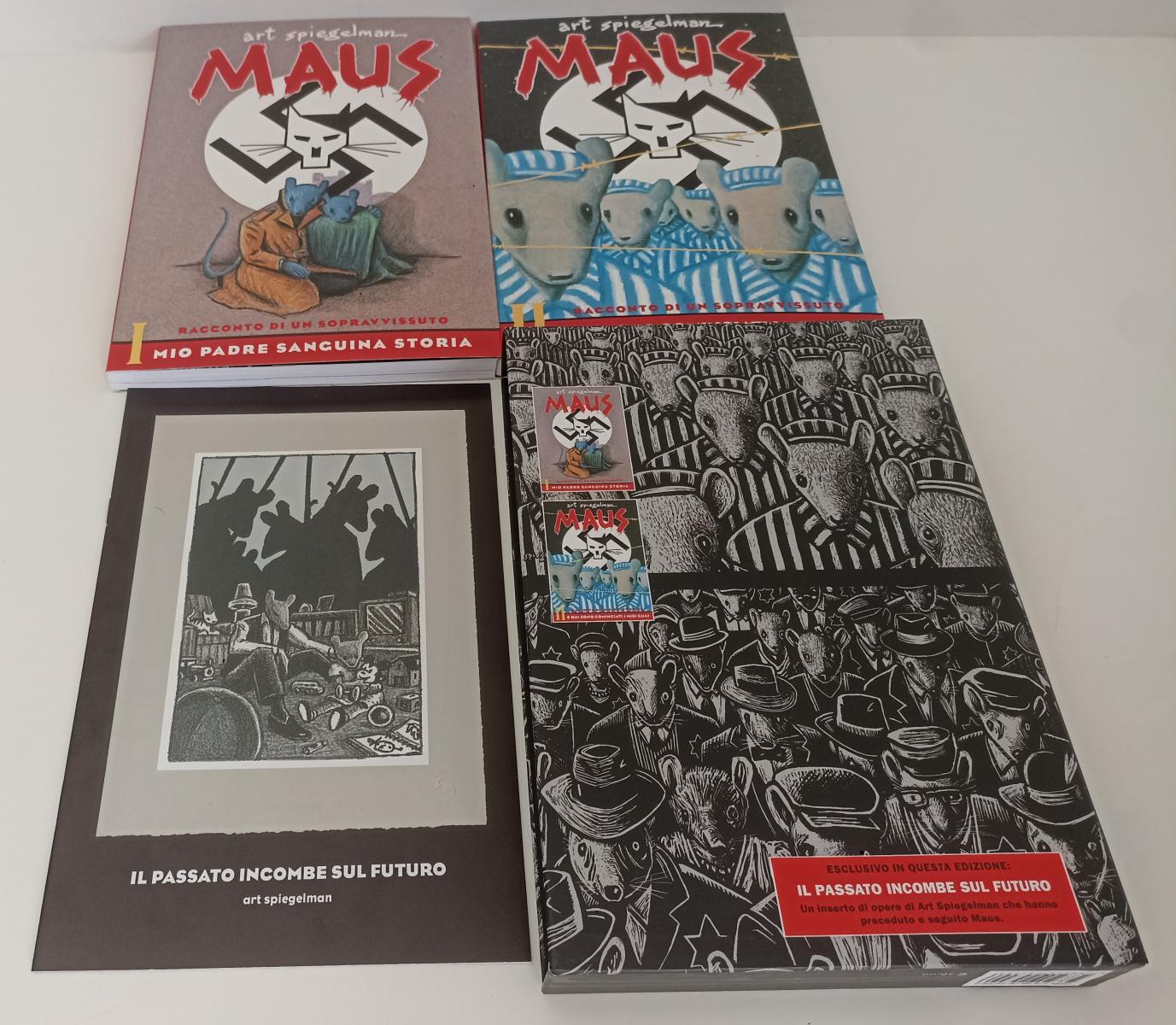 FV- MAUS COFANETTO VOLUMI I & II - ART SPIEGELMAN - EINAUDI - 2021 - B- F23