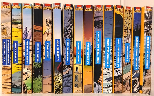 Zagor Maxi lotto 15 albi offerta 2,3,4,8,11/21 - Bonelli - E26