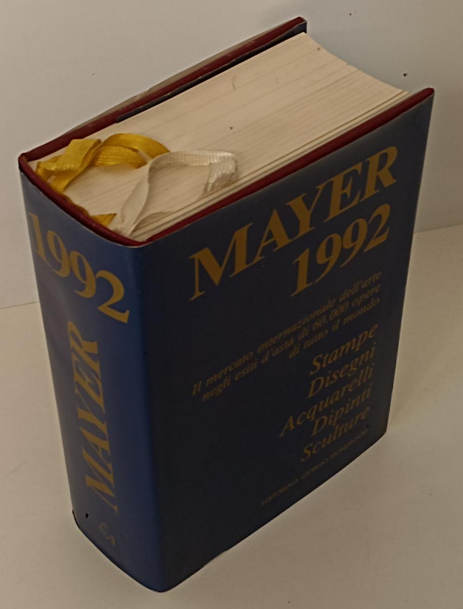 LT- MAYER 1992 LIBRO INTERNAZIONALE VENDITE ALL'ASTA STAMPE DISEGNI - XFS166