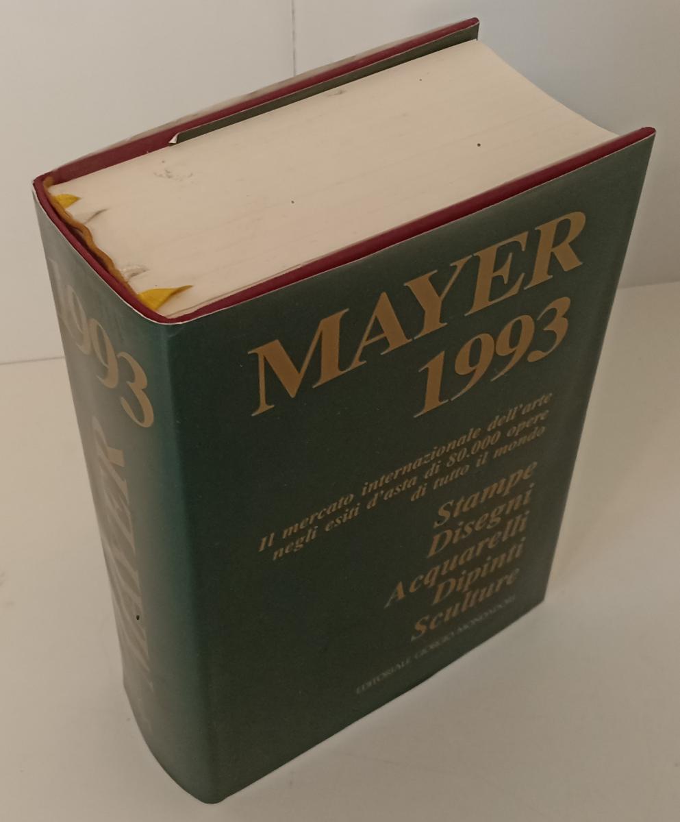 LT- MAYER 1993 LIBRO INTERNAZIONALE VENDITE ALL'ASTA STAMPE DISEGNI - XFS166