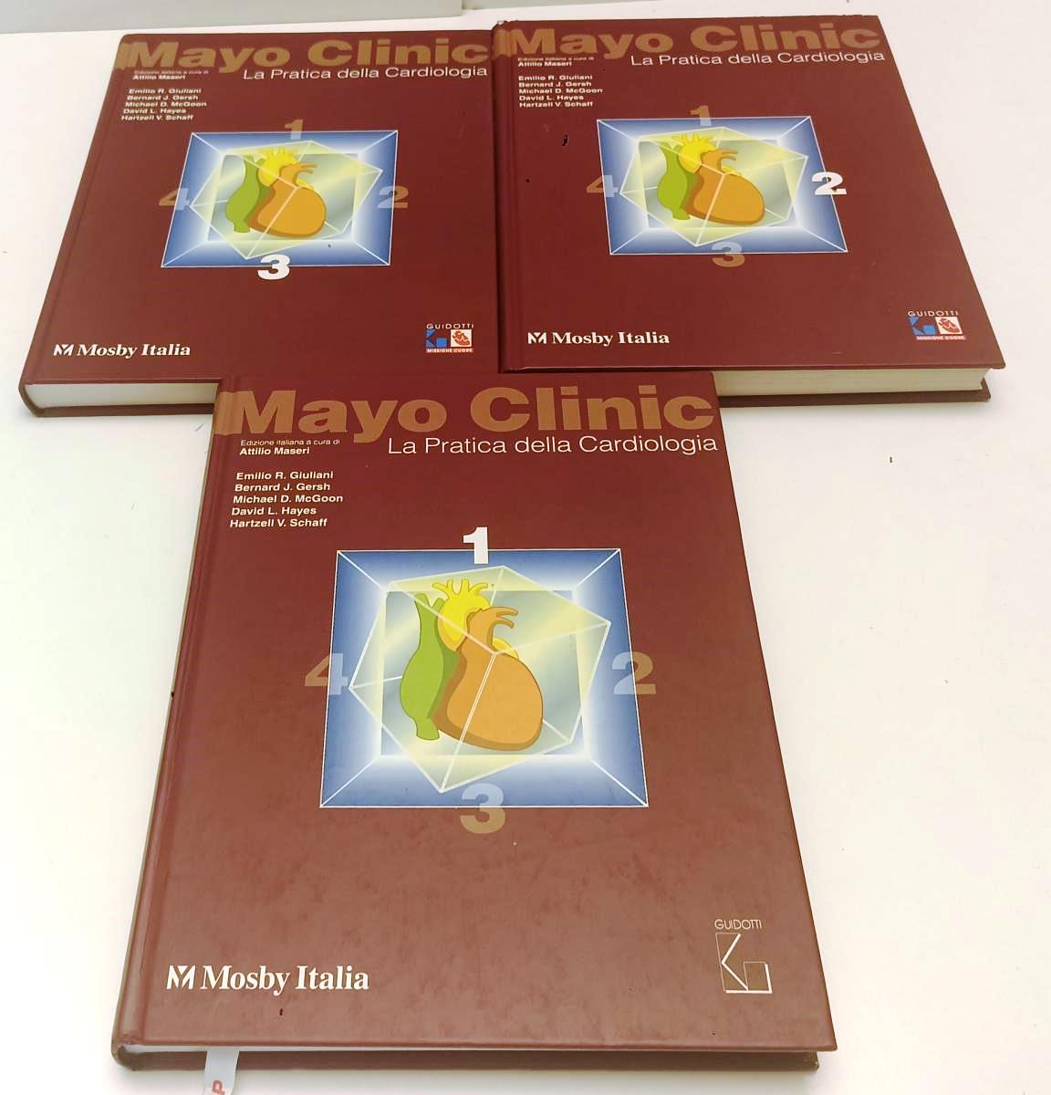 LQ- MAYO CLINIC LA PRATICA DELLA CARDIOLOGIA 1/3 -- GUIDOTTI --- 1999- C- YFS536