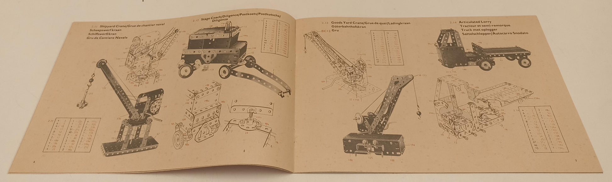 CV- CATALOGO MECCANO 2/3 MECCANO LIMITED BINNS ROAD LIVERPOOL I3 ENGLAND-RVSa526