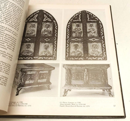LT- MEDIOEVO PRODUZIONE ARTISTICA SMALTI LIMOGES AVORI GOTICI- CENTRO Di- YFS979