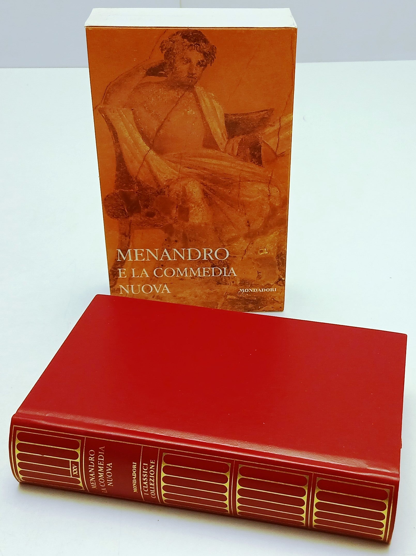 LN- LA COMMEDIA NUOVA- MENANDRO- MONDADORI TV SEC- CLASSICI GRECI LATINI- C- XFS