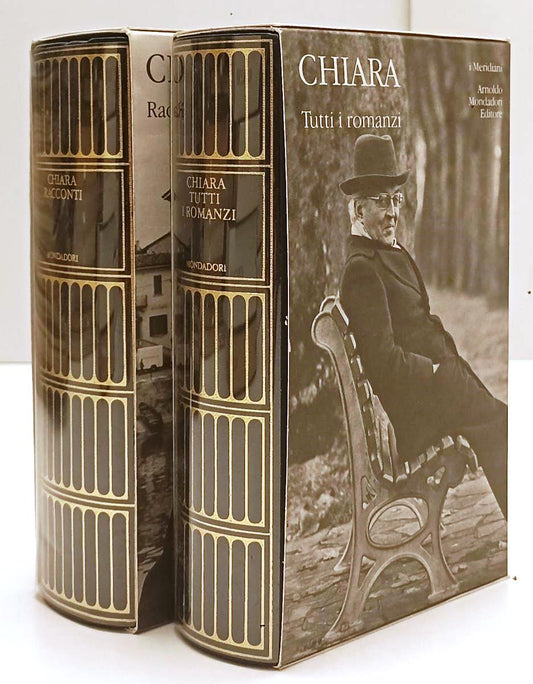 RACCONTI TUTTI I ROMANZI 2 VOLUMI - PIERO CHIARA- MONDADORI- I MERIDIANI- CS- XFS