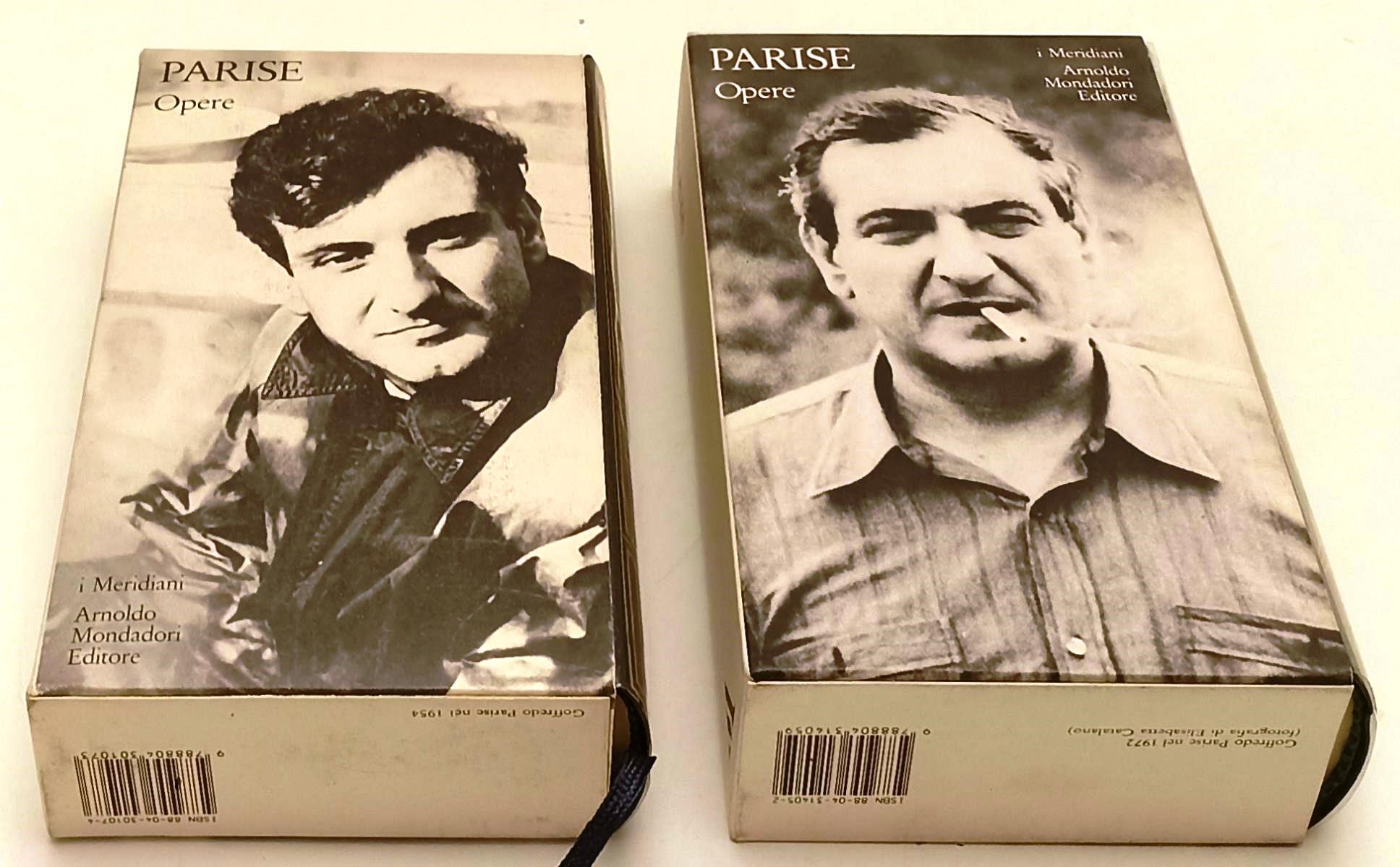 LN- OPERE 2 VOLUMI- GOFFREDO PARISE- MONDADORI- I MERIDIANI- 1a ED.- 1989-CS-XFS