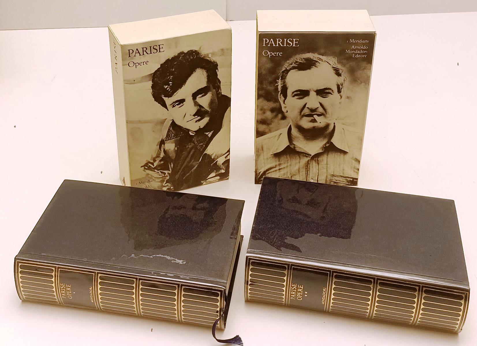 LN- OPERE 2 VOLUMI- GOFFREDO PARISE- MONDADORI- I MERIDIANI- 1a ED.- 1989-CS-XFS