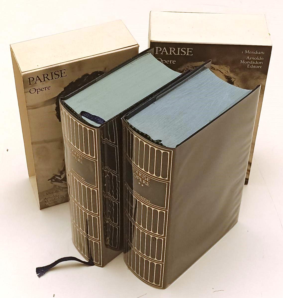 LN- OPERE 2 VOLUMI- GOFFREDO PARISE- MONDADORI- I MERIDIANI- 1a ED.- 1989-CS-XFS