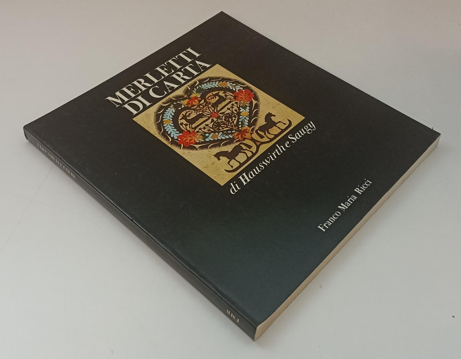 LT- MERLETTI DI CARTA -- FRANCO MARIA RICCI ICONOGRAPHIA --- 1978 - B - XFS