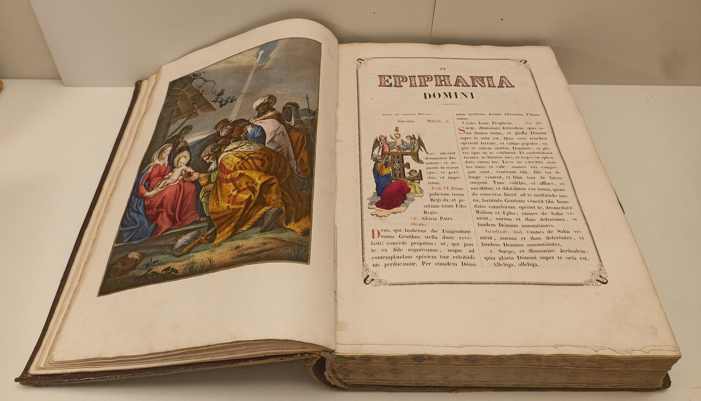 LD- MISSALE ROMANUM EX DECRETO SACROSANTI CONCILII TRIDENTINI - 1862 - C- ZFS319