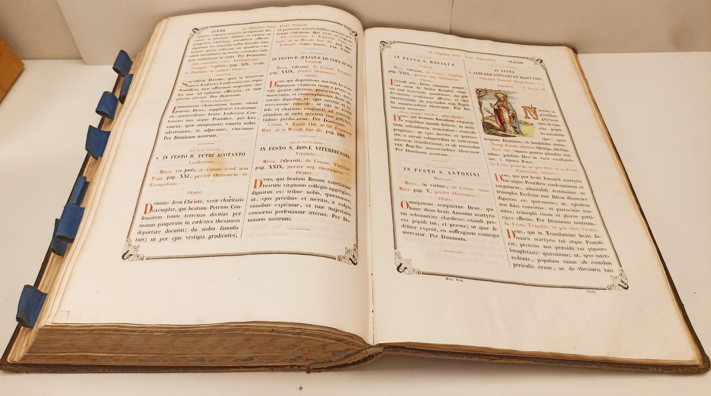 LD- MISSALE ROMANUM EX DECRETO SACROSANTI CONCILII TRIDENTINI - 1862 - C- ZFS319