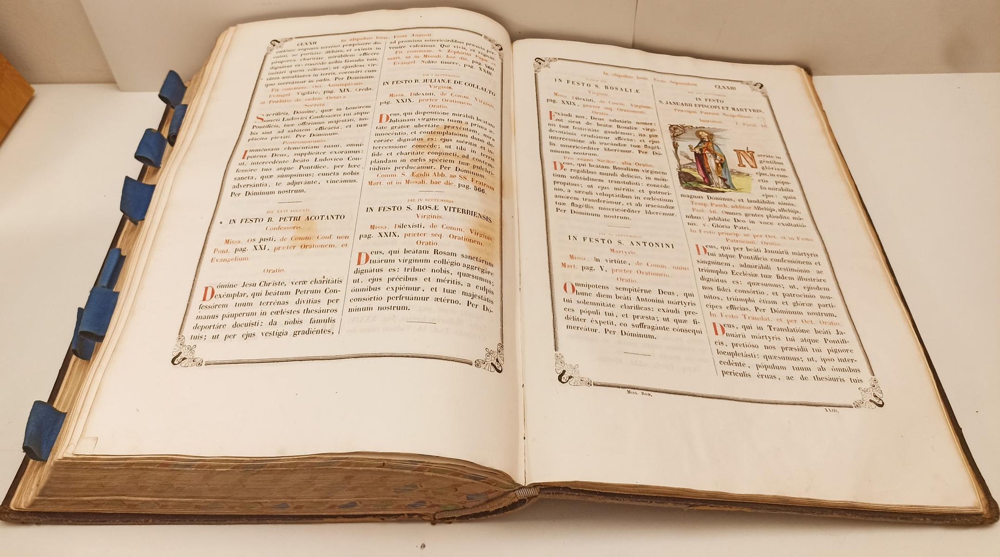 LD- MISSALE ROMANUM EX DECRETO SACROSANTI CONCILII TRIDENTINI - 1862 - C- ZFS319