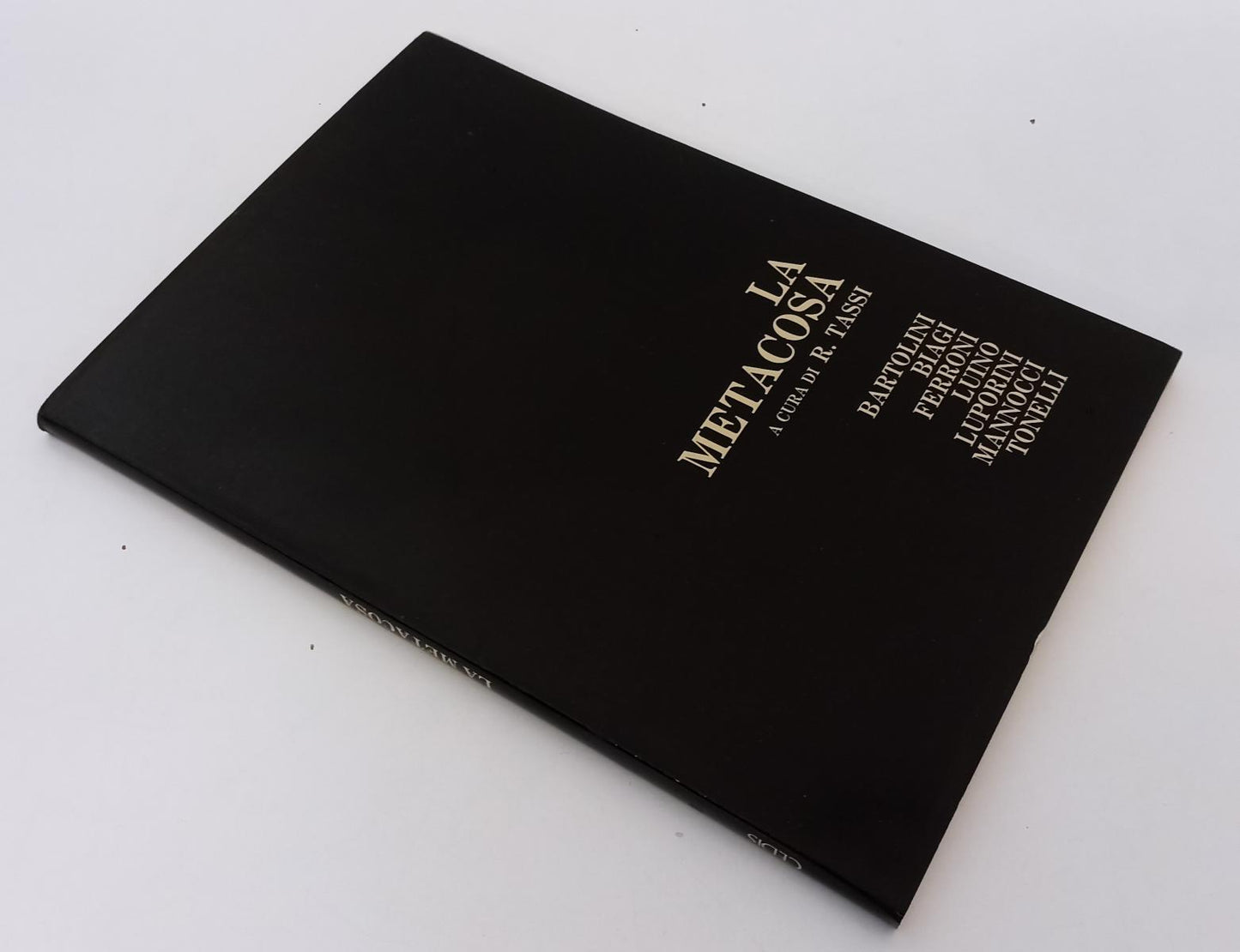LT- LA METACOSA CATALOGO MOSTRA - R. TASSI - EDIZIONI CEDIS--- 1983- B- XFS161