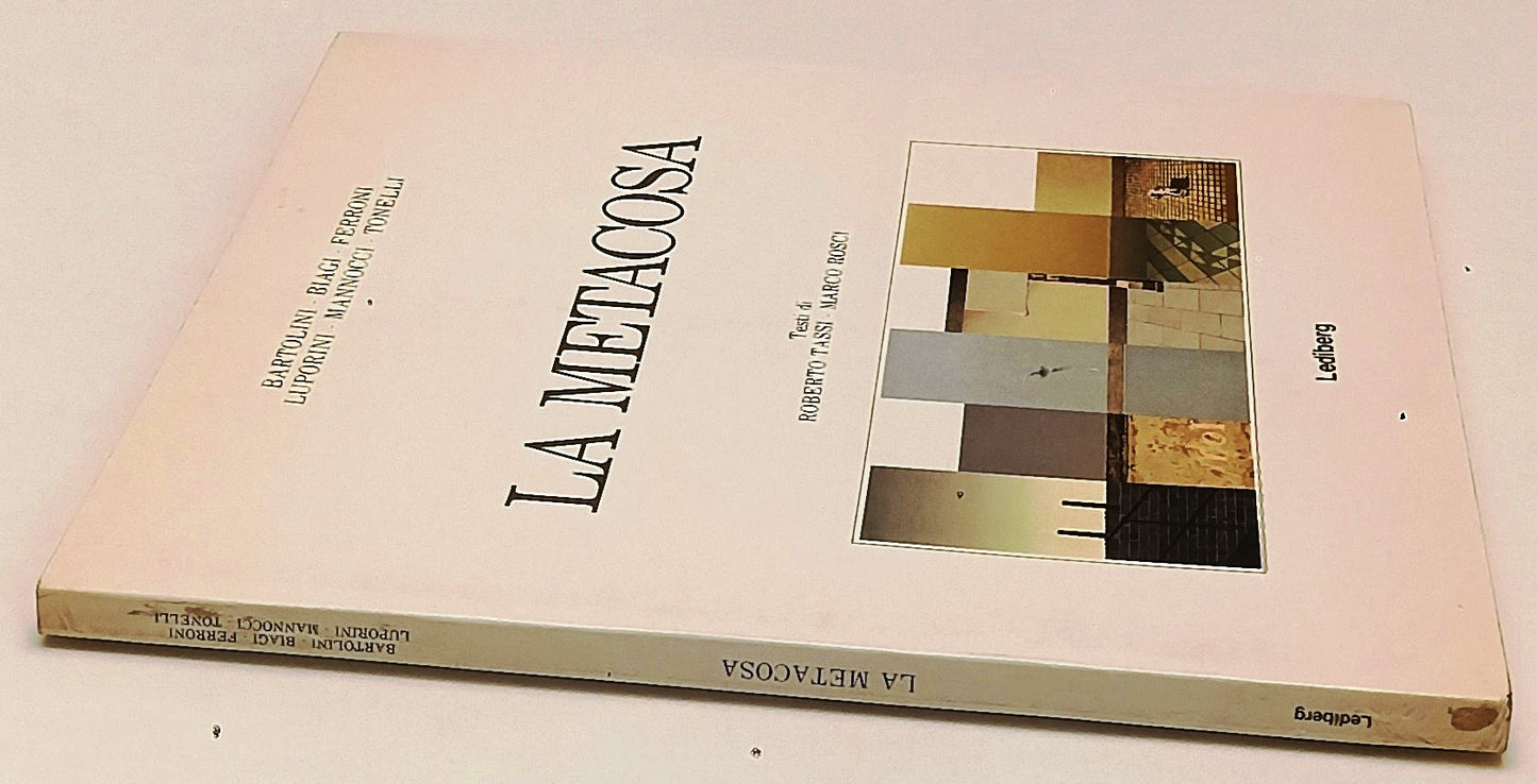 LT- LA METACOSA BARTOLINI BIAGI FERRONI LUPORINI MANNOCCI TONELLI MOSTRA- XFS173