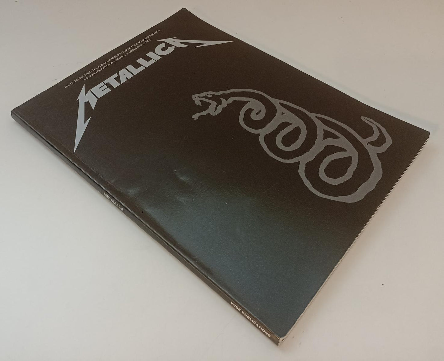 LZ- ALL 12 TRACKS FROM THE ALBUM GUITAR METALLICA - WISE PUBL. - 1993- B- ZFS382