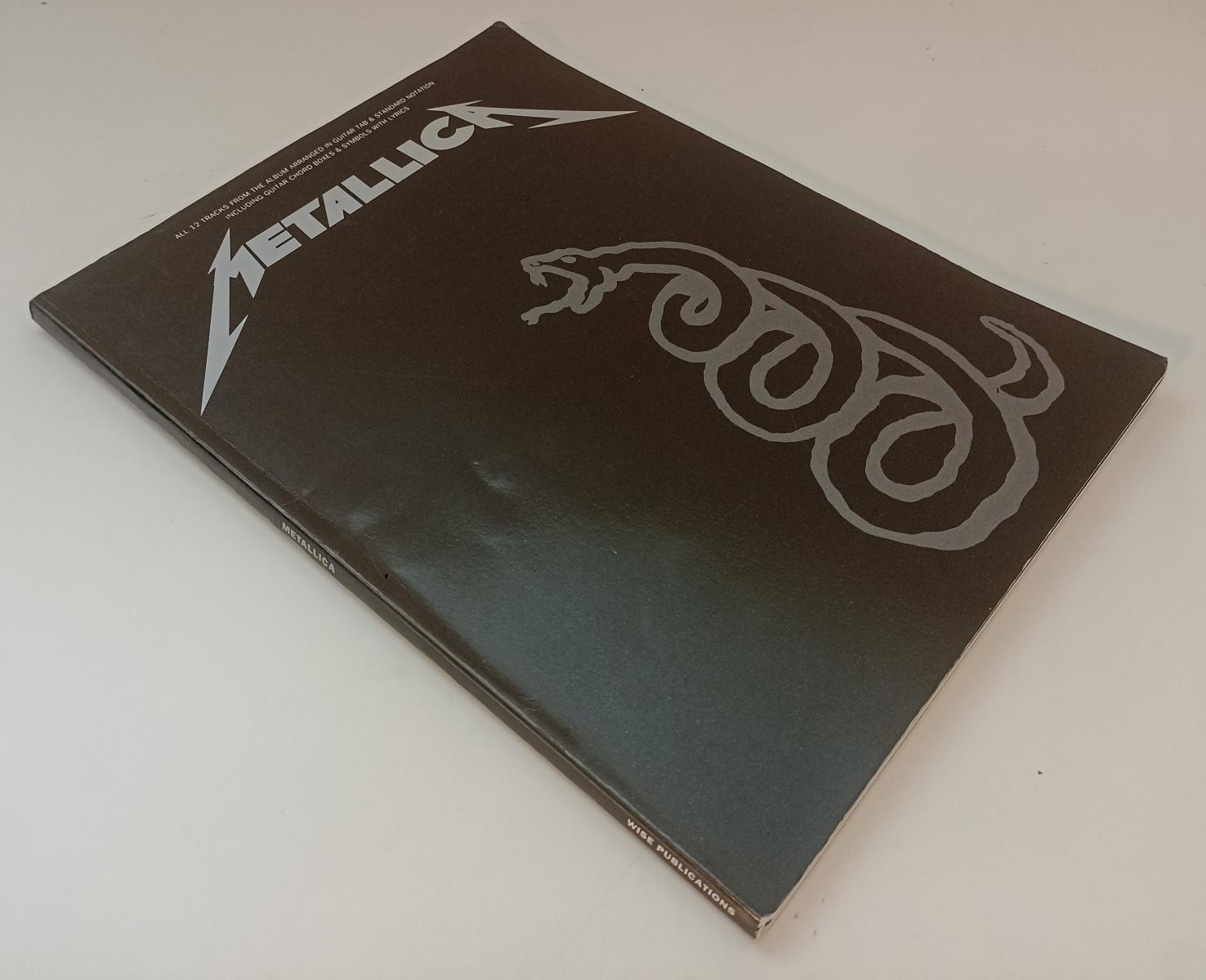 LZ- ALL 12 TRACKS FROM THE ALBUM GUITAR METALLICA - WISE PUBL. - 1993- B- ZFS382