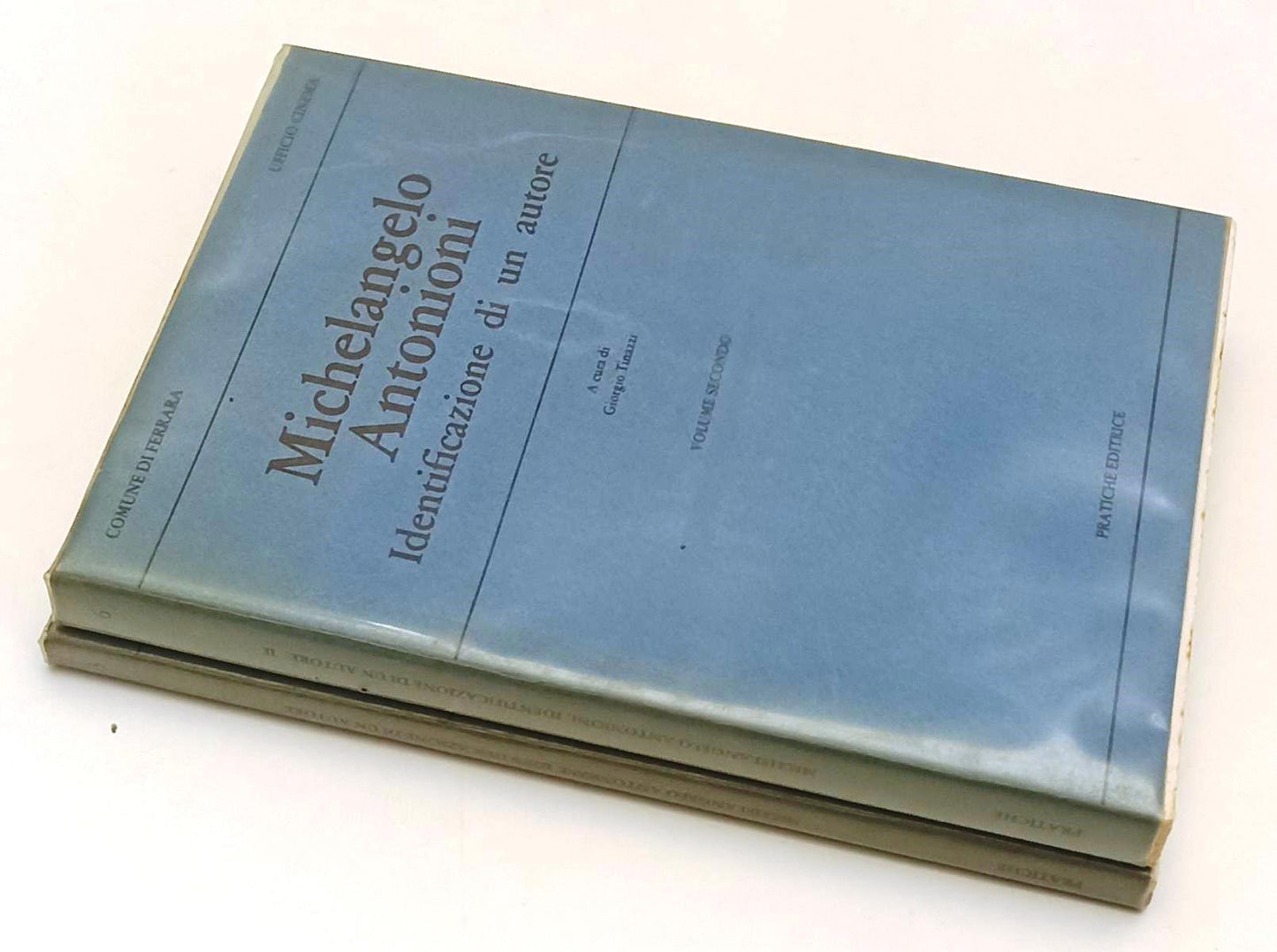 LW- MICHELANGELO ANTONIONI 2 VOLUMI- PRATICHE EDITRICE- FERRARA CINEMA- B-YFS963