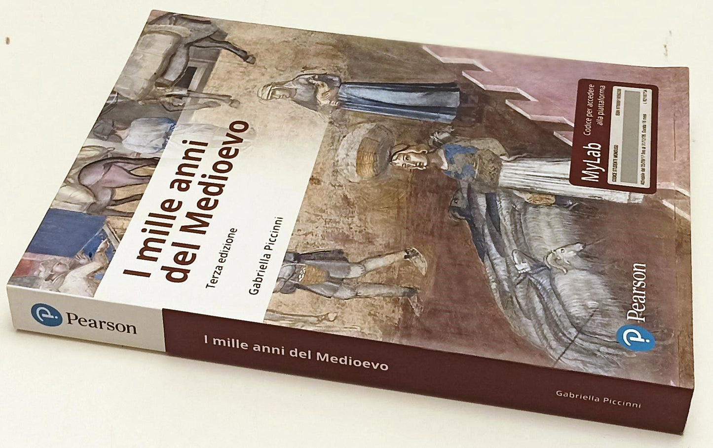 LS- I MILLE ANNI DEL MEDIOEVO - GABRIELLA PICCININI - PEARSON--- 2018- B- YFS420