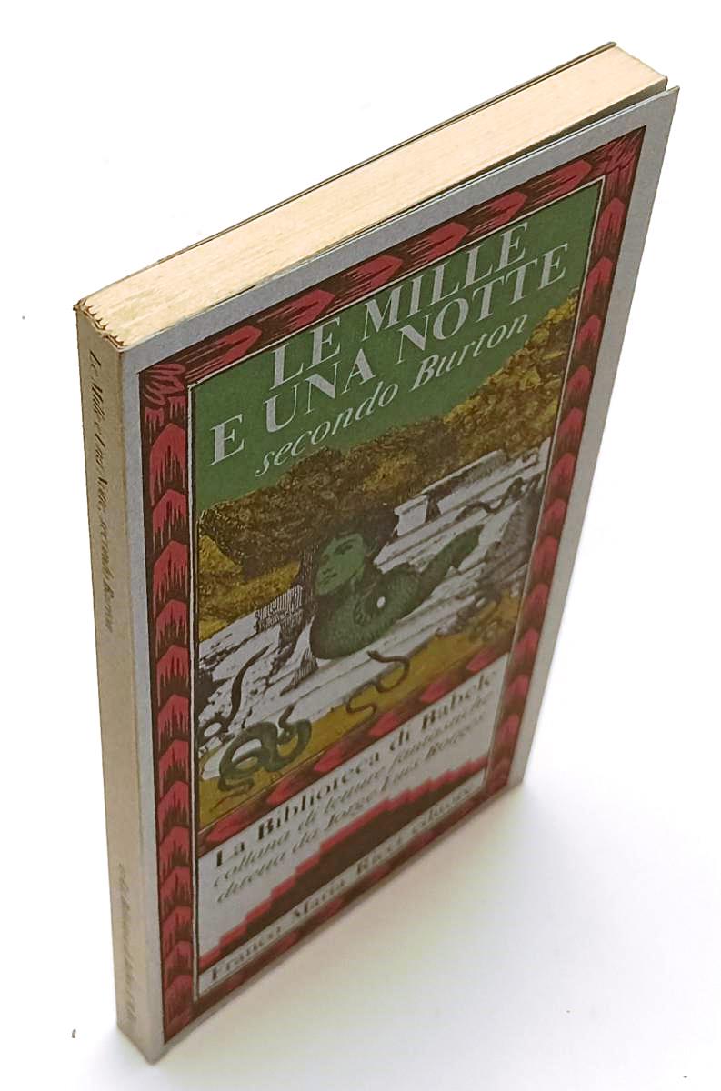 LN- LE MILLE E UNA NOTTE SECONDO BURTON -- FRANCO MARIA RICCI- BIBLIOTECA BABELE