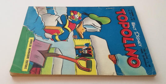 FD- TOPOLINO N.104 LIBRETTO BOLLINO -- DISNEY MONDADORI - 1954 - B - GBX