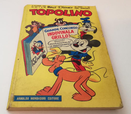 FD- TOPOLINO N.148 LIBRETTO BOLLINO -- DISNEY MONDADORI - 1956 - B - GBX