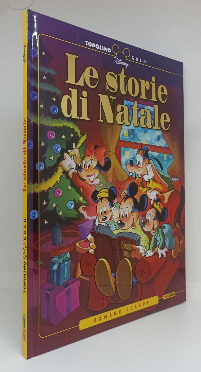 FD- LE STORIE DI NATALE DI ROMANO SCARPA TOPOLINO GOLD 1- PANINI DISNEY- 2020- C- VTX