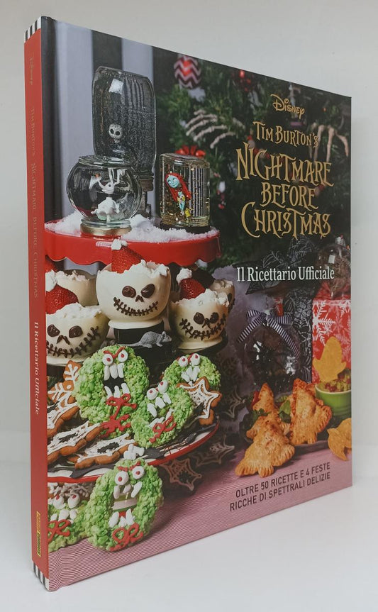 FD- NIGHTMARE BEFORE CHRISTMAS IL RICETTARIO UFFICIALE-- PANINI DISNEY- 2022- C- VTX