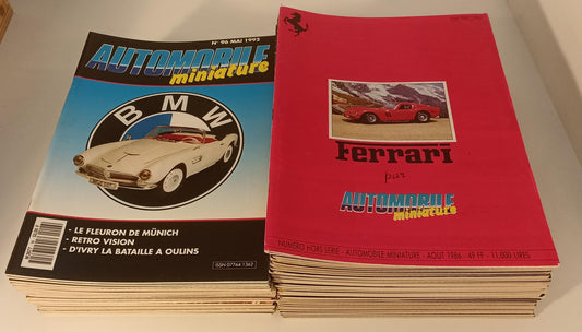 LR- MAGAZINE AUTOMOBILE MINIATURE 29/135 +SPECIALE FERRARI----- 1986 - S - BLCP2