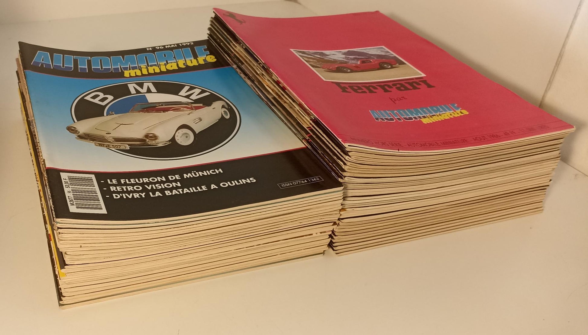 LR- MAGAZINE AUTOMOBILE MINIATURE 29/135 +SPECIALE FERRARI----- 1986 - S - BLCP2