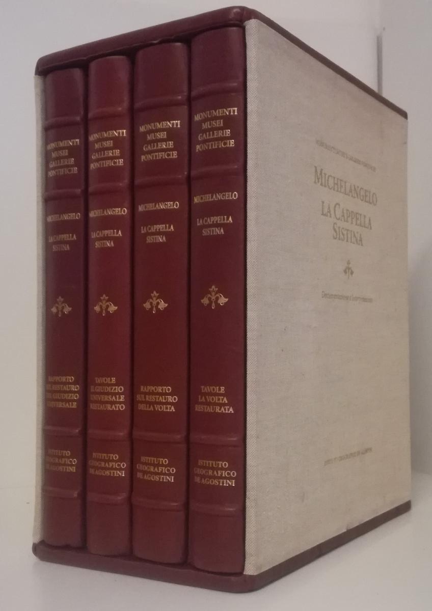 LT- MICHELANGELO LA CAPPELLA SISTINA -- MUSEI VATICANI DE AGOSTINI---2002 - C - ZDS