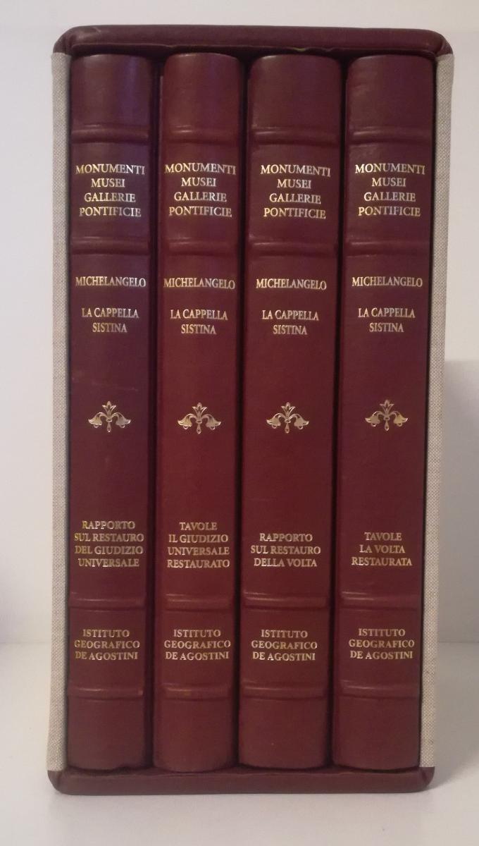 LT- MICHELANGELO LA CAPPELLA SISTINA -- MUSEI VATICANI DE AGOSTINI---2002 - C - ZDS