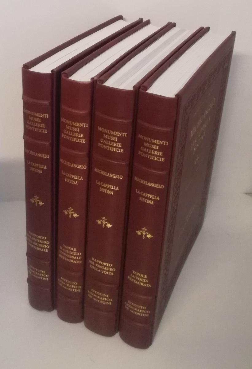 LT- MICHELANGELO LA CAPPELLA SISTINA -- MUSEI VATICANI DE AGOSTINI---2002 - C - ZDS