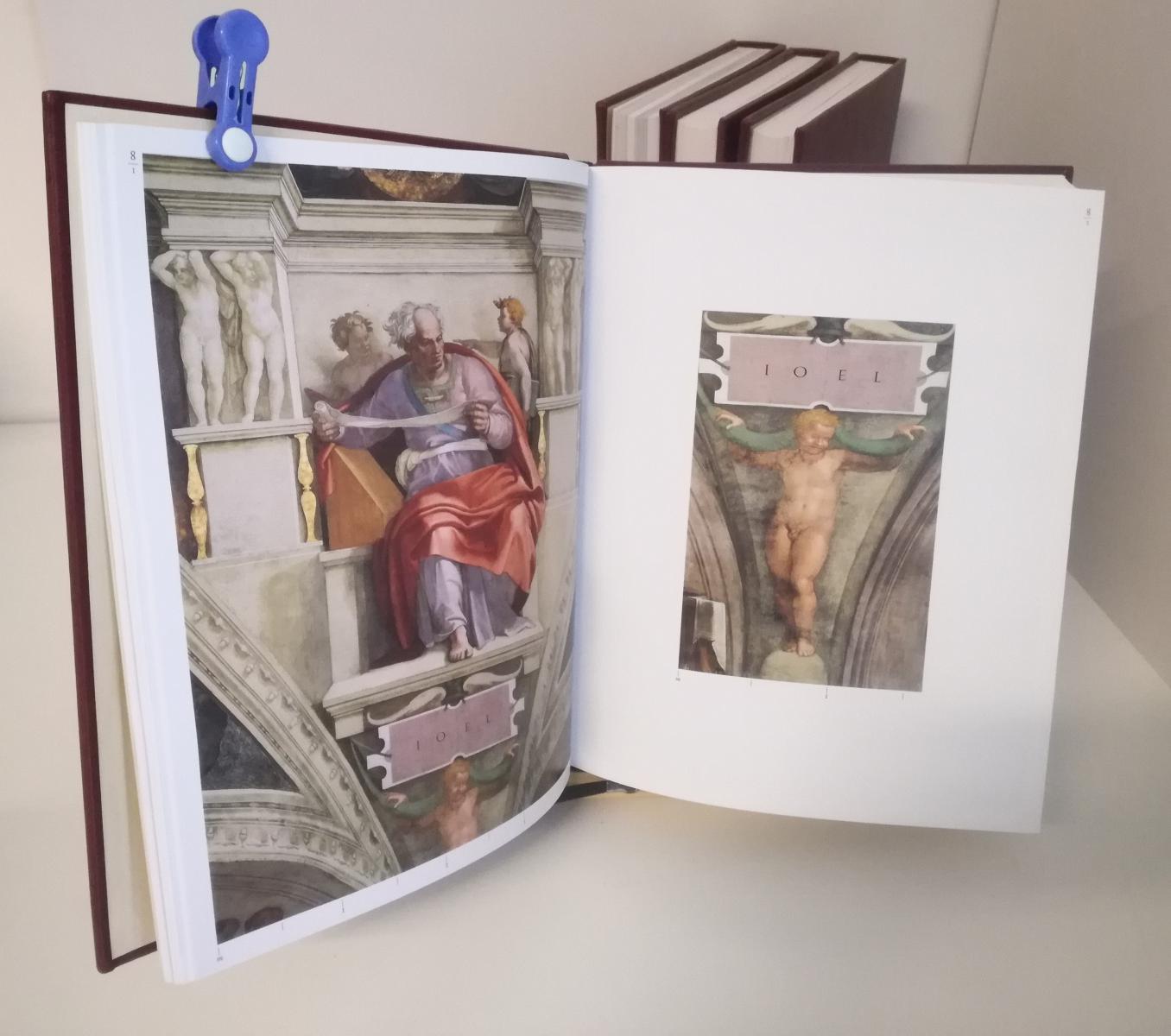 LT- MICHELANGELO LA CAPPELLA SISTINA -- MUSEI VATICANI DE AGOSTINI---2002 - C - ZDS