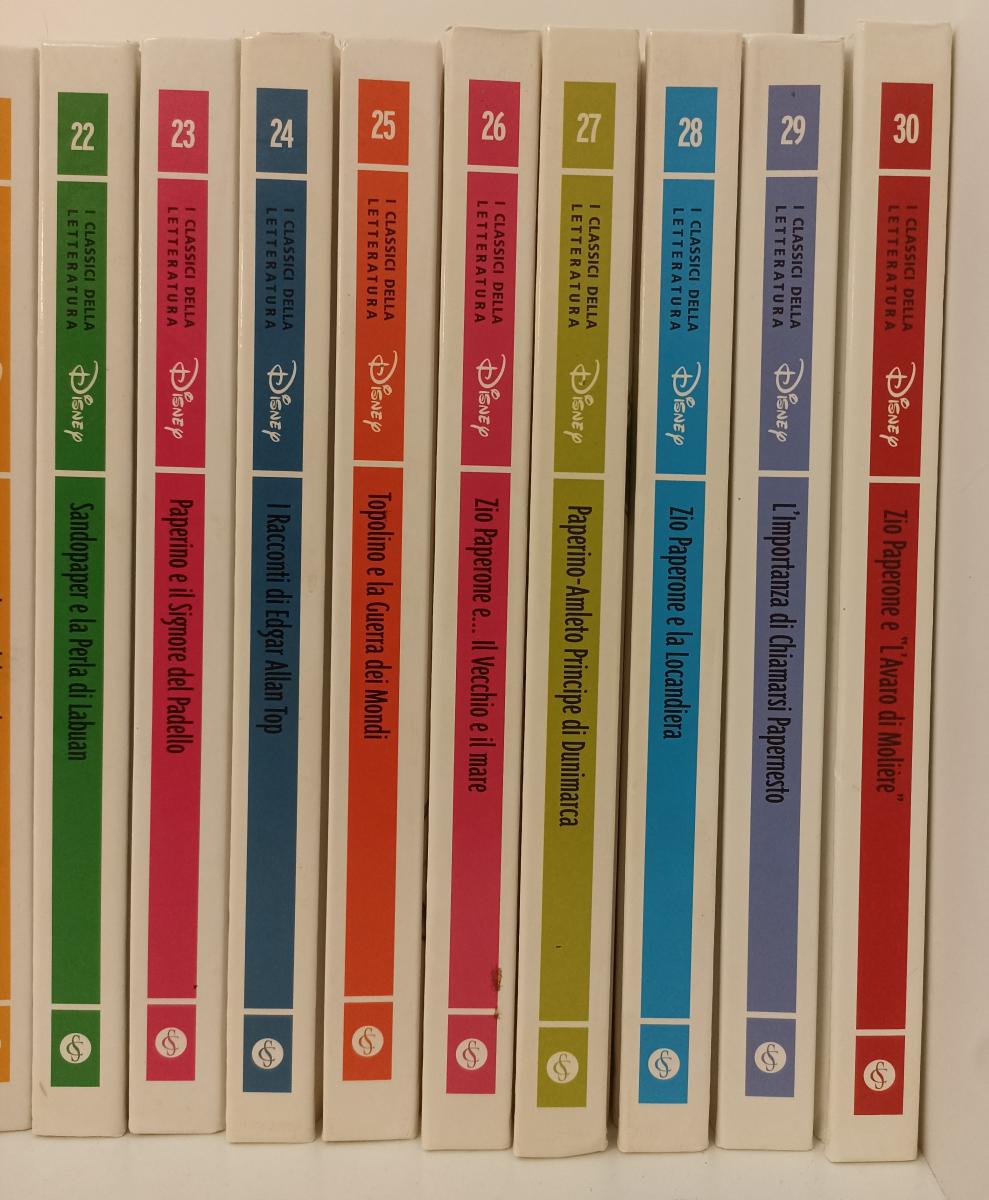 FD- CLASSICI DELLA LETTERATURA DISNEY 1/30  -- DISNEY - 2006- C - BLCG5