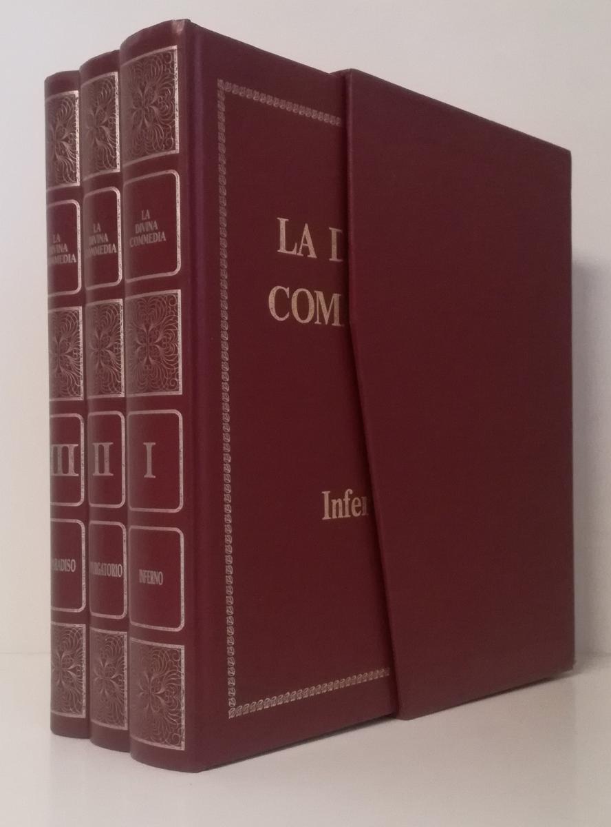 LN- LA DIVINA COMMEDIA 3 VOLUMI COFANETTO DORE' - DANTE - EUROPEAN ---1987 - C - YDS999