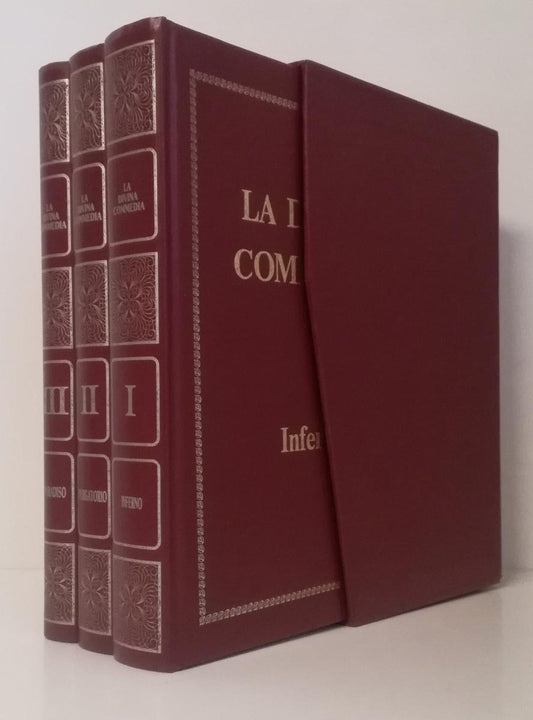 LN- LA DIVINA COMMEDIA 3 VOLUMI COFANETTO DORE' - DANTE - EUROPEAN ---1987 - C - YDS999