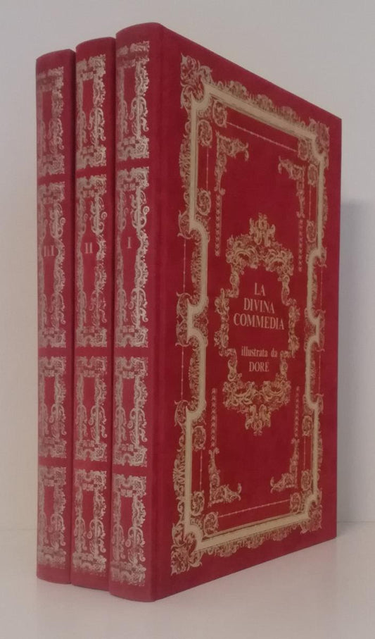 LN- LA DIVINA COMMEDIA 3 VOLUMI DORE' - DANTE - ITALICA ---1986 - C - YDS999