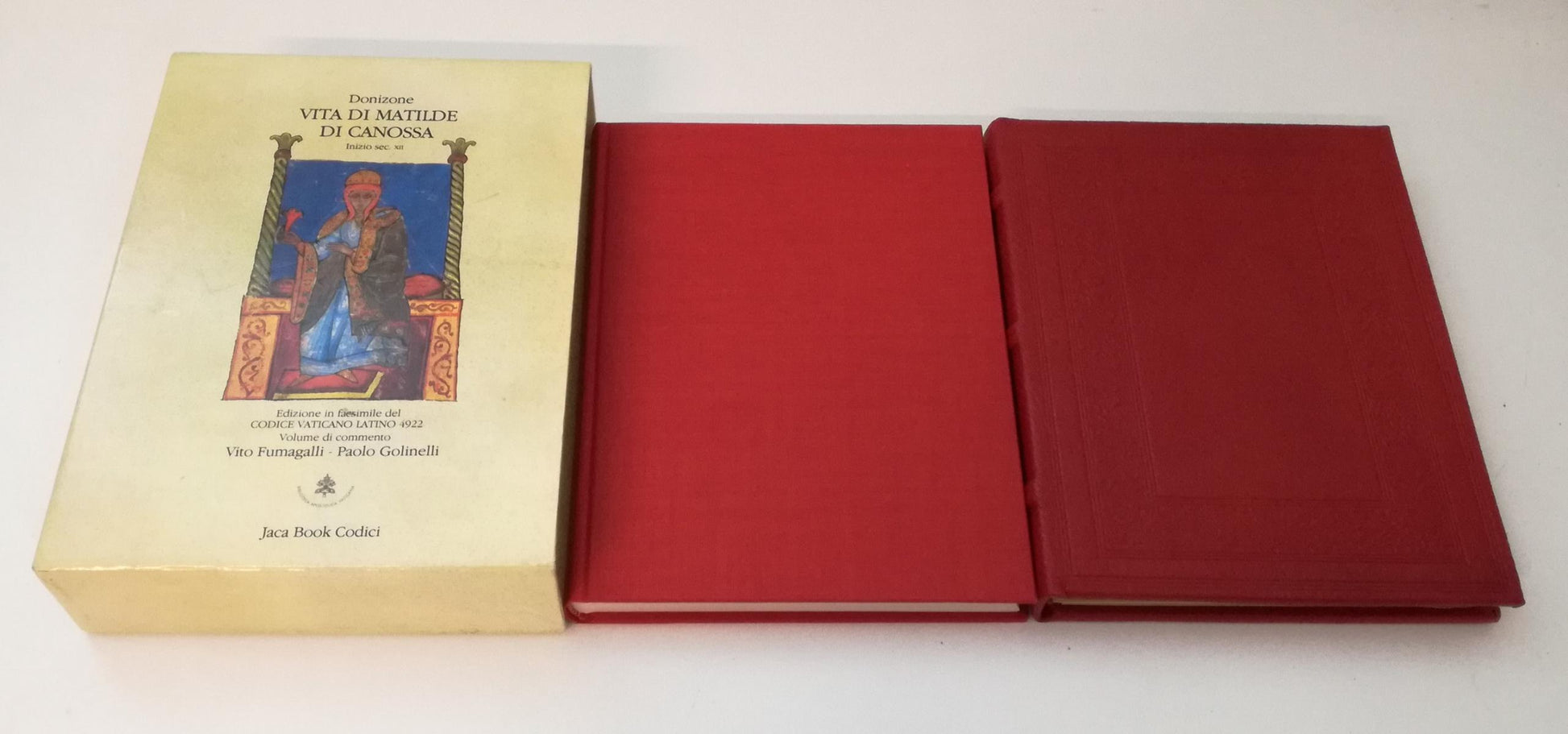 LS- DONIZONE VITA DI MATILDE DI CANOSSA -- JACA BOOK - CODICI-- 1984- C- XFS100