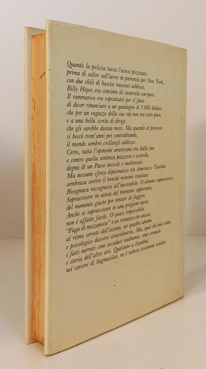 LN- FUGA DI MEZZANOTTE - BILLY HAYES - CORNO --- 1978- CS - XFS127