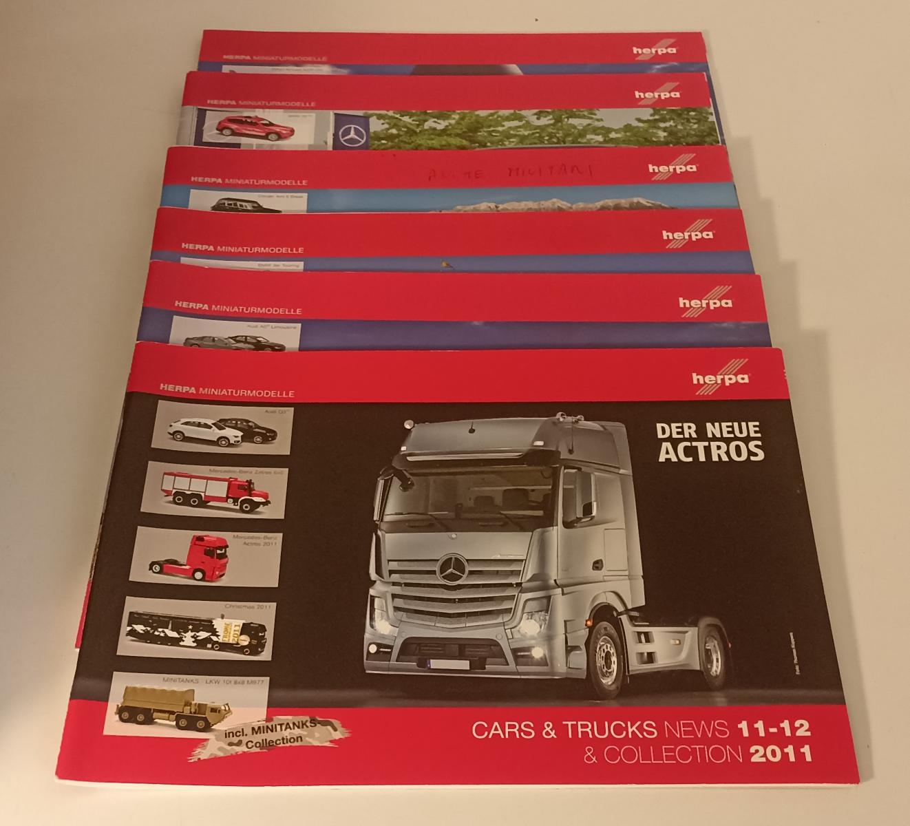 LR- CATALOGO MODELLISMO HERPA MINIATURE MODELLE 2011/2014 --- 2011 - S - ZFS285