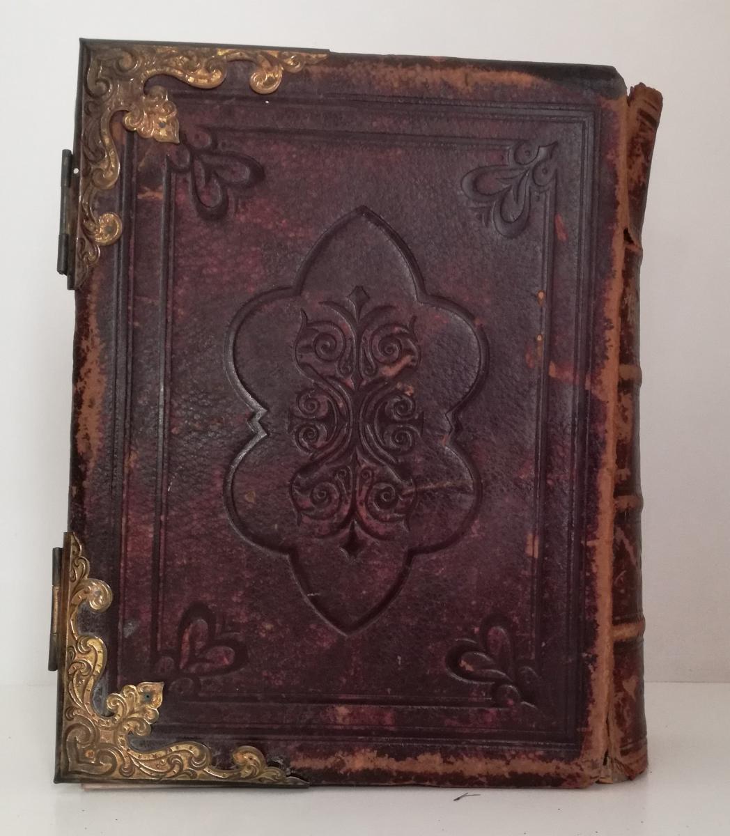 LD- THE HOLY BIBLE ILLUSTRATED - EADIE SCOTT HENRY - DODD --- 1873 - C - XFS100